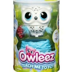 Owleez Teach Me to Fly Interactive Flying White Owl with Nest by Spin Master,NIB
